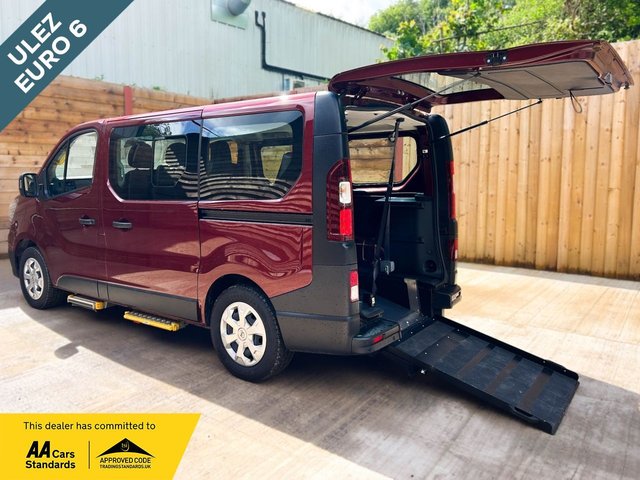 View our Renault Trafic 6 Seat Wheelchair Accessible Disabled Access Vehicle WAV