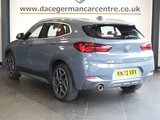 USED 2022 22 BMW X2 1.5 25e 10kWh M Sport X SUV 5dr Petrol Plug-in Hybrid Auto xDrive Euro 6 (s/s) (220 ps) GREAT LOOKING 4 WHEEL DRIVE BMW SUV - 1 OWNER FROM NEW, COMES WITH A FULL BMW MAIN DEALER SERVICE HISTORY + SATELLITE NAVIGATION + DAB DIGITAL RADIO + BLUETOOTH PHONE CONNECTIVITY AND MEDIA STREAMING + APPS CONTROL + DUAL ZONE CLIMATE CONTROL + AIR CONDITIONING + CRUISE CONTROL + LANE ASSIST + IN CAR ENTERTAINMENT WITH MEDIA MEDIA DISPLAY + AUTOMATIC LED HEADLIGHTS + 19 INCH ALLOY WHEELS + FRONT AND REAR PARKING SENSORS + AUTOMATIC WIPERS WITH RAIN SENSORS + SELECTABLE DRIVING MODES