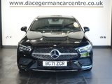 USED 2022 71 MERCEDES-BENZ CLA 1.3 CLA200 AMG Line (Premium Plus 2) Coupe 4dr Petrol 7G-DCT Euro 6 (s/s) (163 ps) BEAUTIFUL NEW SHAPE MERCEDES COUPE - 1 OWNER FROM NEW, COMES WITH A FULL MERCEDES MAIN DEALER SERVICE HISTORY + PANORAMIC GLASS SUNROOF + VIRTUAL COCKPIT DIGITAL DASH DISPLAY + SATELLITE NAVIGATION + APPLE CARPLAY / ANDROID AUTO + REAR VIEW CAMERA + BLUETOOTH CONNECTIVITY INCLUDING MEDIA STREAMING + DAB DIGITAL RADIO + DUAL ZONE CLIMATE CONTROL + AIR CONDITIONING + LEATHER MULTIFUNCTIONAL LEATHER STEERING WHEEL + IN CAR ENTERTAINMENT WITH TOUCH SCREEN MEDIA DISPLAY + AUTOMATIC LED HEADLIGHTS