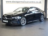 USED 2022 71 MERCEDES-BENZ CLA 1.3 CLA200 AMG Line (Premium Plus 2) Coupe 4dr Petrol 7G-DCT Euro 6 (s/s) (163 ps) BEAUTIFUL NEW SHAPE MERCEDES COUPE - 1 OWNER FROM NEW, COMES WITH A FULL MERCEDES MAIN DEALER SERVICE HISTORY + PANORAMIC GLASS SUNROOF + VIRTUAL COCKPIT DIGITAL DASH DISPLAY + SATELLITE NAVIGATION + APPLE CARPLAY / ANDROID AUTO + REAR VIEW CAMERA + BLUETOOTH CONNECTIVITY INCLUDING MEDIA STREAMING + DAB DIGITAL RADIO + DUAL ZONE CLIMATE CONTROL + AIR CONDITIONING + LEATHER MULTIFUNCTIONAL LEATHER STEERING WHEEL + IN CAR ENTERTAINMENT WITH TOUCH SCREEN MEDIA DISPLAY + AUTOMATIC LED HEADLIGHTS