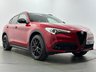 USED 2020 20 ALFA ROMEO STELVIO 2.2 TD Nero Edizione Auto Q4 AWD Euro 6 (s/s) 5dr R/CAMERA, ALL-LED, SATNAV, 20"