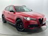 USED 2020 20 ALFA ROMEO STELVIO 2.2 TD Nero Edizione Auto Q4 AWD Euro 6 (s/s) 5dr R/CAMERA, ALL-LED, SATNAV, 20"