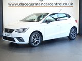 USED 2023 72 SEAT IBIZA 1.0 TSI XCELLENCE Hatchback 5dr Petrol Manual Euro 6 (s/s) (110 ps) 1 OWNER FROM NEW, COMES WITH A FULL SEAT MAIN DEALER SERVICE HISTORY + SATELLITE NAVIGATION + APPLE CARPLAY / ANDROID AUTO + BLUETOOTH CONNECTIVITY INCLUDING MEDIA STREAMING + APPS CONTROL + DAB DIGITAL RADIO + IN CAR ENTERTAINMENT WITH TOUCH SCREEN MEDIA DISPLAY + CLIMATE CONTROL + AIR CONDITIONING + AUTOMATIC LED HEADLIGHTS + PARKING SENSORS + LANE ASSIST + ECO STOP START SYSTEM + HILL HOLD START ASSIST + DAY TIME RUNNING LIGHTS + LEATHER MULTI FUNCTIONAL STEERING WHEEL + VOICE COMMAND
