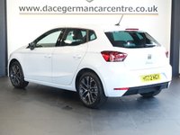 USED 2023 72 SEAT IBIZA 1.0 TSI XCELLENCE Hatchback 5dr Petrol Manual Euro 6 (s/s) (110 ps) 1 OWNER FROM NEW, COMES WITH A FULL SEAT MAIN DEALER SERVICE HISTORY + SATELLITE NAVIGATION + APPLE CARPLAY / ANDROID AUTO + BLUETOOTH CONNECTIVITY INCLUDING MEDIA STREAMING + APPS CONTROL + DAB DIGITAL RADIO + IN CAR ENTERTAINMENT WITH TOUCH SCREEN MEDIA DISPLAY + CLIMATE CONTROL + AIR CONDITIONING + AUTOMATIC LED HEADLIGHTS + PARKING SENSORS + LANE ASSIST + ECO STOP START SYSTEM + HILL HOLD START ASSIST + DAY TIME RUNNING LIGHTS + LEATHER MULTI FUNCTIONAL STEERING WHEEL + VOICE COMMAND