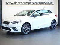 USED 2023 72 SEAT IBIZA 1.0 TSI XCELLENCE Hatchback 5dr Petrol Manual Euro 6 (s/s) (110 ps) 1 OWNER FROM NEW, COMES WITH A FULL SEAT MAIN DEALER SERVICE HISTORY + SATELLITE NAVIGATION + APPLE CARPLAY / ANDROID AUTO + BLUETOOTH CONNECTIVITY INCLUDING MEDIA STREAMING + APPS CONTROL + DAB DIGITAL RADIO + IN CAR ENTERTAINMENT WITH TOUCH SCREEN MEDIA DISPLAY + CLIMATE CONTROL + AIR CONDITIONING + AUTOMATIC LED HEADLIGHTS + PARKING SENSORS + LANE ASSIST + ECO STOP START SYSTEM + HILL HOLD START ASSIST + DAY TIME RUNNING LIGHTS + LEATHER MULTI FUNCTIONAL STEERING WHEEL + VOICE COMMAND