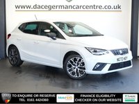 USED 2023 72 SEAT IBIZA 1.0 TSI XCELLENCE Hatchback 5dr Petrol Manual Euro 6 (s/s) (110 ps) 1 OWNER FROM NEW, COMES WITH A FULL SEAT MAIN DEALER SERVICE HISTORY + SATELLITE NAVIGATION + APPLE CARPLAY / ANDROID AUTO + BLUETOOTH CONNECTIVITY INCLUDING MEDIA STREAMING + APPS CONTROL + DAB DIGITAL RADIO + IN CAR ENTERTAINMENT WITH TOUCH SCREEN MEDIA DISPLAY + CLIMATE CONTROL + AIR CONDITIONING + AUTOMATIC LED HEADLIGHTS + PARKING SENSORS + LANE ASSIST + ECO STOP START SYSTEM + HILL HOLD START ASSIST + DAY TIME RUNNING LIGHTS + LEATHER MULTI FUNCTIONAL STEERING WHEEL + VOICE COMMAND