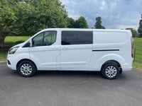 USED 2022 72 FORD TRANSIT CUSTOM 2.0 300 EcoBlue Limited Crew Van Double Cab 5dr Diesel Manual L2 H1 Euro 6 (s/s) (130 ps) Clean Example!