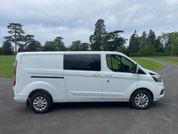USED 2022 72 FORD TRANSIT CUSTOM 2.0 300 EcoBlue Limited Crew Van Double Cab 5dr Diesel Manual L2 H1 Euro 6 (s/s) (130 ps) Clean Example!