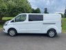 USED 2022 72 FORD TRANSIT CUSTOM 2.0 300 EcoBlue Limited Crew Van Double Cab 5dr Diesel Manual L2 H1 Euro 6 (s/s) (130 ps) Clean Example!