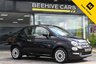 USED 2017 66 FIAT 500 1.2 Lounge Hatchback 3dr Petrol Manual Euro 6 (s/s) (69 bhp) *HOME DELIVERY 7 DAY MONEY BACK*
