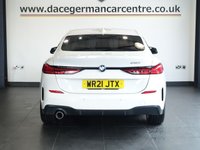 USED 2021 21 BMW 2 SERIES GRAN COUPE 1.5 218i M Sport Saloon 4dr Petrol Manual Euro 6 (s/s) (136 ps) HIGH QUALITY BMW IN A HEAD TURNING COLOUR COMBINATION - COMES WITH A FULL SERVICE HISTORY + VIRTUAL COCKPIT DIGITAL DASH DISPLAY + SATELLITE NAVIGATION + APPLE CARPLAY / ANDROID AUTO + ENHANCED BLUETOOTH PHONE PREPARATION WITH USB AUDI INTERFACE AND VOICE CONTROL + APPS CONTROL + DAB DIGITAL RADIO + CRUISE CONTROL + FRONT AND REAR PARKING ASSIST + DUAL ZONE CLIMATE CONTROL + AIR CONDITIONING + AUTOMATIC LED HEADLIGHTS + KEYLESS START + HILL HOLD START ASSIST + ECO STOP START SYSTEM