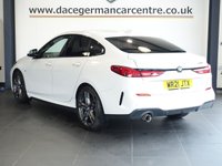 USED 2021 21 BMW 2 SERIES GRAN COUPE 1.5 218i M Sport Saloon 4dr Petrol Manual Euro 6 (s/s) (136 ps) HIGH QUALITY BMW IN A HEAD TURNING COLOUR COMBINATION - COMES WITH A FULL SERVICE HISTORY + VIRTUAL COCKPIT DIGITAL DASH DISPLAY + SATELLITE NAVIGATION + APPLE CARPLAY / ANDROID AUTO + ENHANCED BLUETOOTH PHONE PREPARATION WITH USB AUDI INTERFACE AND VOICE CONTROL + APPS CONTROL + DAB DIGITAL RADIO + CRUISE CONTROL + FRONT AND REAR PARKING ASSIST + DUAL ZONE CLIMATE CONTROL + AIR CONDITIONING + AUTOMATIC LED HEADLIGHTS + KEYLESS START + HILL HOLD START ASSIST + ECO STOP START SYSTEM
