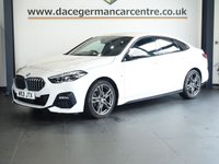USED 2021 21 BMW 2 SERIES GRAN COUPE 1.5 218i M Sport Saloon 4dr Petrol Manual Euro 6 (s/s) (136 ps) HIGH QUALITY BMW IN A HEAD TURNING COLOUR COMBINATION - COMES WITH A FULL SERVICE HISTORY + VIRTUAL COCKPIT DIGITAL DASH DISPLAY + SATELLITE NAVIGATION + APPLE CARPLAY / ANDROID AUTO + ENHANCED BLUETOOTH PHONE PREPARATION WITH USB AUDI INTERFACE AND VOICE CONTROL + APPS CONTROL + DAB DIGITAL RADIO + CRUISE CONTROL + FRONT AND REAR PARKING ASSIST + DUAL ZONE CLIMATE CONTROL + AIR CONDITIONING + AUTOMATIC LED HEADLIGHTS + KEYLESS START + HILL HOLD START ASSIST + ECO STOP START SYSTEM