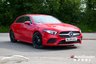 USED 2019 69 MERCEDES-BENZ A-CLASS 1.5 A180d AMG Line (Executive) Hatchback 5dr Diesel 7G-DCT Euro 6 (s/s) (116 ps) JUPITER RED PAINTWORK + REVERSE CAMERA + HEATED SEATS