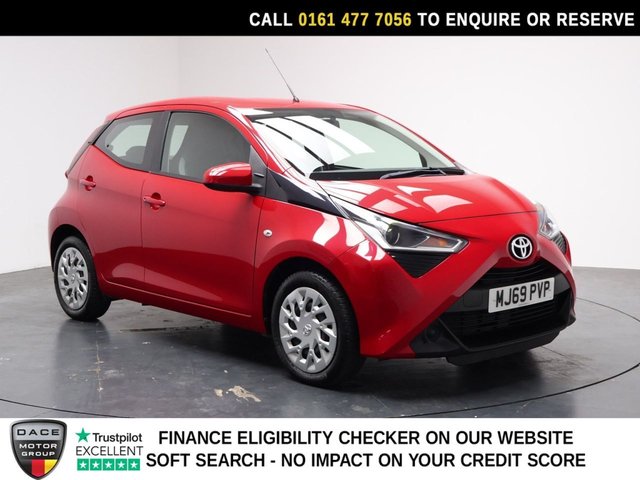 View our Toyota Aygo 1.0 VVT-i x-play Hatchback 5dr Petrol Manual Euro 6 (71 ps)