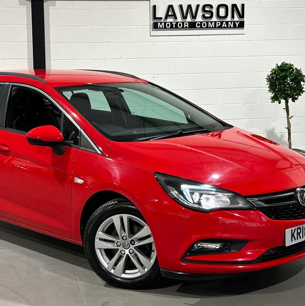 USED 2018 18 VAUXHALL ASTRA 1.0i Turbo ecoTEC Design Sports Tourer 5dr Petrol Manual Euro 6 (s/s) (105 ps) 