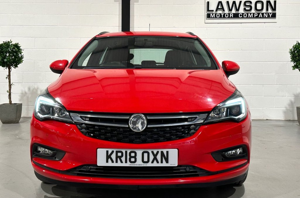 USED 2018 18 VAUXHALL ASTRA 1.0i Turbo ecoTEC Design Sports Tourer 5dr Petrol Manual Euro 6 (s/s) (105 ps) 