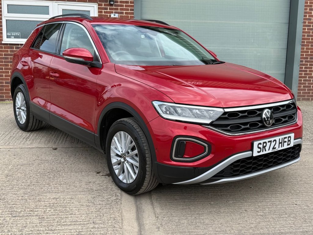 USED 2022 72 VOLKSWAGEN T-ROC 1.0 TSI Life SUV 5dr Petrol Manual Euro 6 (s/s) (110 ps) NO ADMIN FEES, STUNNING, WARRANTY.