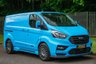 USED 2022 22 FORD TRANSIT CUSTOM 2.0 320 EcoBlue MS-RT Panel Van 5dr Diesel Auto L1 H1 Euro 6 (170 ps) MSRT A BRILLIANT ONE OWNER MS-RT WITH FULL HISTORY, TWIN SLIDING SIDE DOORS & BOARDED LOAD BAY
