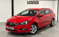 USED 2018 18 VAUXHALL ASTRA 1.0i Turbo ecoTEC Design Sports Tourer 5dr Petrol Manual Euro 6 (s/s) (105 ps) 