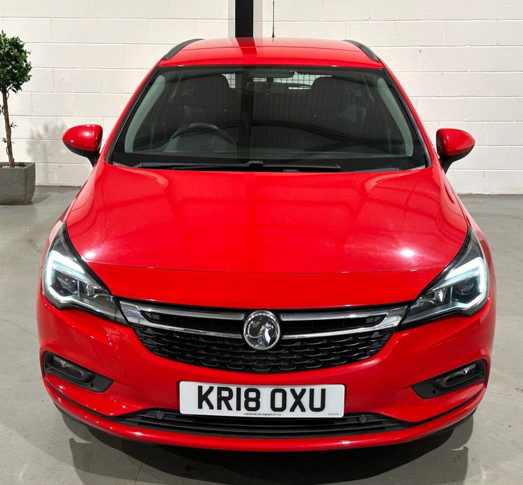 USED 2018 18 VAUXHALL ASTRA 1.0i Turbo ecoTEC Design Sports Tourer 5dr Petrol Manual Euro 6 (s/s) (105 ps) 