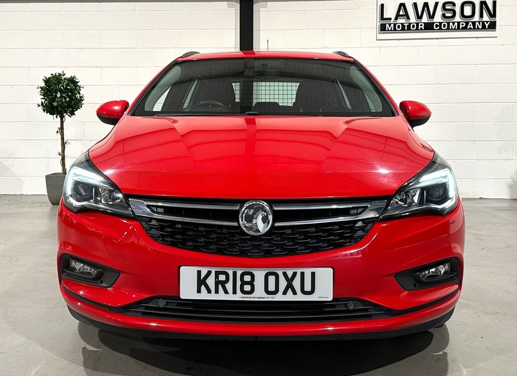 USED 2018 18 VAUXHALL ASTRA 1.0i Turbo ecoTEC Design Sports Tourer 5dr Petrol Manual Euro 6 (s/s) (105 ps) 