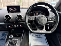 USED 2018 68 AUDI A3 1.5 A3 Sportback 35 TFSI S Line 5dr Long MOT Sat Nav Parking Senso