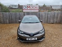 USED 2018 68 TOYOTA AURIS 1.8 VVT-h Design Hatchback 5dr Petrol Hybrid CVT Euro 6 (s/s) (136 ps) ** WE OFFER FINANCE ON THIS CAR **