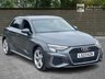 USED 2023 23 AUDI A3 1.0 TFSI 30 S line Sportback 5dr Petrol S Tronic Euro 6 (s/s) (110 ps) SAT NAV & REVERSING CAMERA