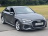 USED 2023 23 AUDI A3 1.0 TFSI 30 S line Sportback 5dr Petrol S Tronic Euro 6 (s/s) (110 ps) SAT NAV & REVERSING CAMERA