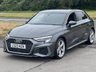 USED 2023 23 AUDI A3 1.0 TFSI 30 S line Sportback 5dr Petrol S Tronic Euro 6 (s/s) (110 ps) SAT NAV & REVERSING CAMERA