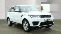 USED 2018 18 LAND ROVER RANGE ROVER SPORT 3.0 SD V6 HSE SUV 5dr Diesel Auto 4WD Euro 6 (s/s) (306 ps) FUJI WHITE PAINTWORK + CARPLAY + MERIDIAN + F&R HEATD SEAT