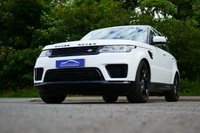 USED 2018 18 LAND ROVER RANGE ROVER SPORT 3.0 SD V6 HSE SUV 5dr Diesel Auto 4WD Euro 6 (s/s) (306 ps) FUJI WHITE PAINTWORK + CARPLAY + MERIDIAN + F&R HEATD SEAT