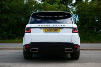 USED 2018 18 LAND ROVER RANGE ROVER SPORT 3.0 SD V6 HSE SUV 5dr Diesel Auto 4WD Euro 6 (s/s) (306 ps) FUJI WHITE PAINTWORK + CARPLAY + MERIDIAN + F&R HEATD SEAT