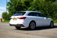 USED 2023 23 AUDI A4 AVANT 2.0 TDI 35 Technik Estate 5dr Diesel S Tronic Euro 6 (s/s) (163 ps) IBIS WHITE PAINTWORK + B&O + 360 CAMERA + HEATED SEATS