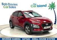 USED 2019 68 HYUNDAI KONA 1.0 T-GDi Premium SUV 5dr Petrol Manual Euro 6 (s/s) (120 ps) Pulse Red Great Service History Kona, SATNAV, Cruise Control, Apple Carplay, Reverse Camera, Wireless Charging, KRELL Sounds, 18" Diamond Cut Alloys 46000 Miles