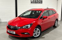 USED 2018 18 VAUXHALL ASTRA 1.0i Turbo ecoTEC Design Sports Tourer 5dr Petrol Manual Euro 6 (s/s) (105 ps) 