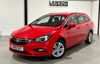 USED 2018 18 VAUXHALL ASTRA 1.0i Turbo ecoTEC Design Sports Tourer 5dr Petrol Manual Euro 6 (s/s) (105 ps) 