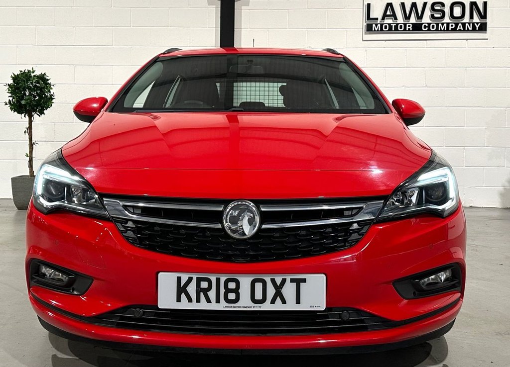 USED 2018 18 VAUXHALL ASTRA 1.0i Turbo ecoTEC Design Sports Tourer 5dr Petrol Manual Euro 6 (s/s) (105 ps) 