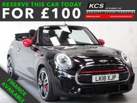 USED 2018 18 MINI CONVERTIBLE 2.0 John Cooper Works Convertible 2dr Petrol Auto Euro 6 (s/s) (231 ps) CHILI PACK-TECH PACK-HEAD UP