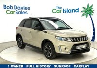 USED 2020 20 SUZUKI VITARA 1.4 Boosterjet SZ5 SUV 5dr Petrol Auto ALLGRIP Euro 6 (s/s) (140 ps) 1 Owner From New, Full Suzuki S/ History, ALLGRIP, Half Leather, Reverse Camera, Black Roof, 17" Alloys, Sunroof, Bluetooth, Cruise, Only 25000 Miles