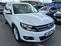 USED 2015 04 VOLKSWAGEN TIGUAN ** 2015 reg ** 2.0 Turbo Diesel (TDI), Match Edition, BlueMotion Tech, 5 Door SUV, Manual, 2WD, Euro 6.  WE CAN FINANCE ANYONE