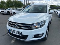 USED 2015 04 VOLKSWAGEN TIGUAN ** 2015 reg ** 2.0 Turbo Diesel (TDI), Match Edition, BlueMotion Tech, 5 Door SUV, Manual, 2WD, Euro 6.  WE CAN FINANCE ANYONE