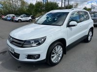 USED 2015 04 VOLKSWAGEN TIGUAN ** 2015 reg ** 2.0 Turbo Diesel (TDI), Match Edition, BlueMotion Tech, 5 Door SUV, Manual, 2WD, Euro 6.  WE CAN FINANCE ANYONE
