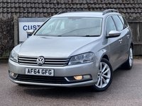 USED 2014 64 VOLKSWAGEN PASSAT 2.0 TDI BlueMotion Tech Executive Estate 5dr Diesel Manual Euro 5 (s/s) (140 ps) 
