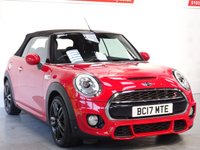 USED 2017 17 MINI CONVERTIBLE 2.0 Cooper S Convertible 2dr Petrol Auto Euro 6 (s/s) (192 ps) JCW CHILI-HTD LEATHER-CAMERA
