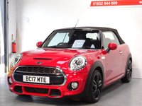USED 2017 17 MINI CONVERTIBLE 2.0 Cooper S Convertible 2dr Petrol Auto Euro 6 (s/s) (192 ps) JCW CHILI-HTD LEATHER-CAMERA