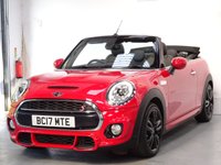 USED 2017 17 MINI CONVERTIBLE 2.0 Cooper S Convertible 2dr Petrol Auto Euro 6 (s/s) (192 ps) JCW CHILI-HTD LEATHER-CAMERA