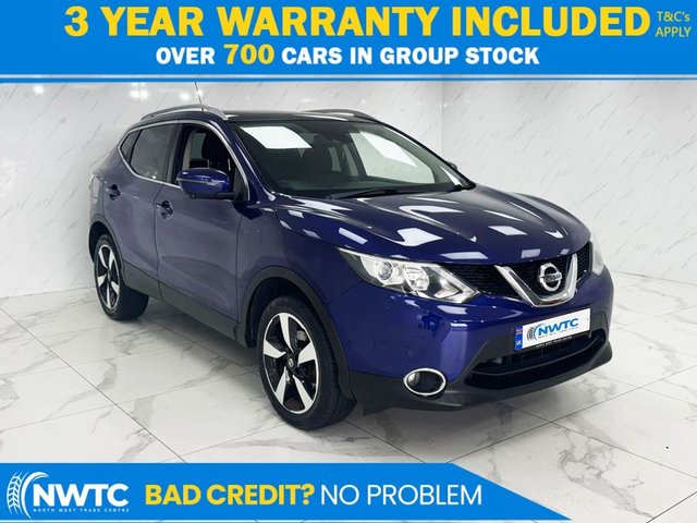 View our Nissan Qashqai 1.5 dCi N-Connecta SUV 5dr Diesel Manual 2WD Euro 6 (s/s) (110 ps) 2 FORMER OWNERS! 