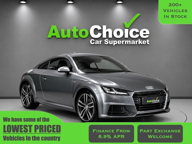 View our Audi TT 2.0 TFSI S line Coupe 3dr Petrol S Tronic Euro 6 (s/s) (230 ps) in Blackburn